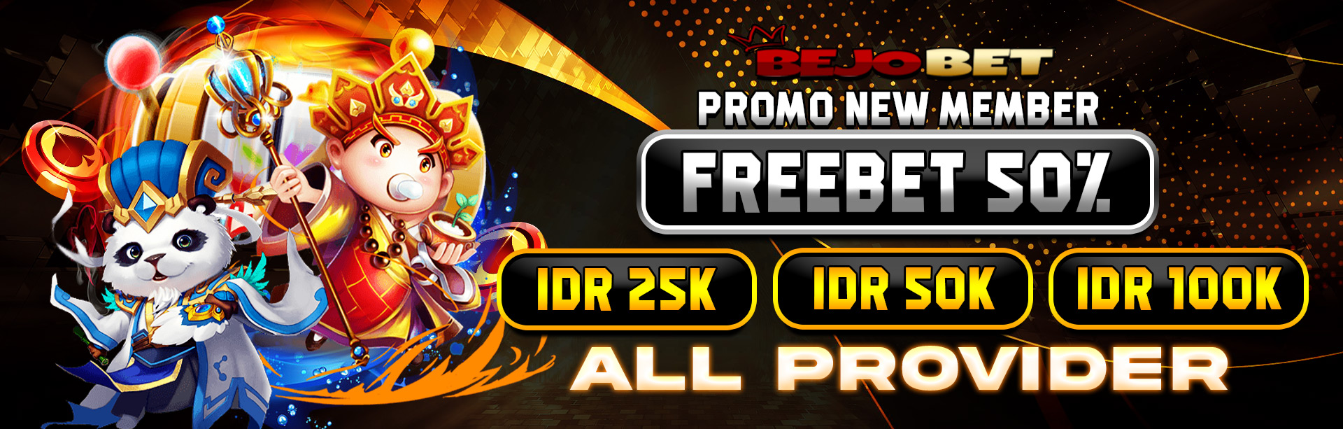 BONUS FREEBET 50%